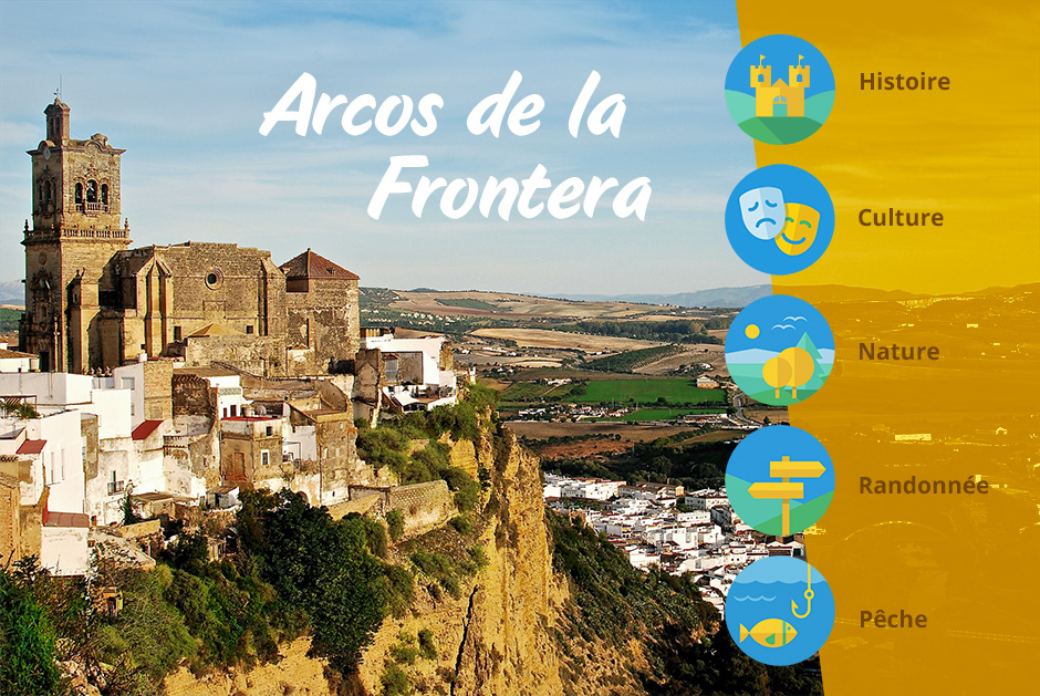 Le village blanc d’Arcos de la Frontera en Andalousie