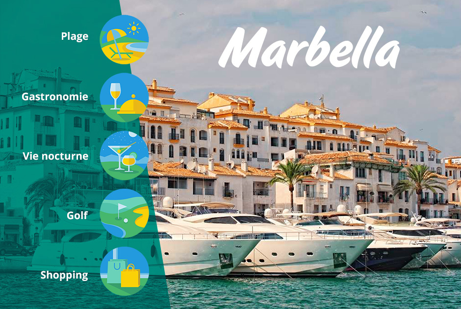 Port de Marbella en Espagne