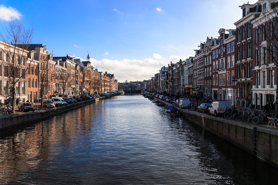 Les canaux d'Amsterdam