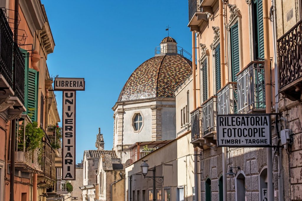 Vieille ville en Sardaigne